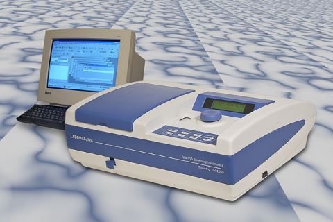 Máy quang phổ so màu UV-VIS UV2550 Labomed